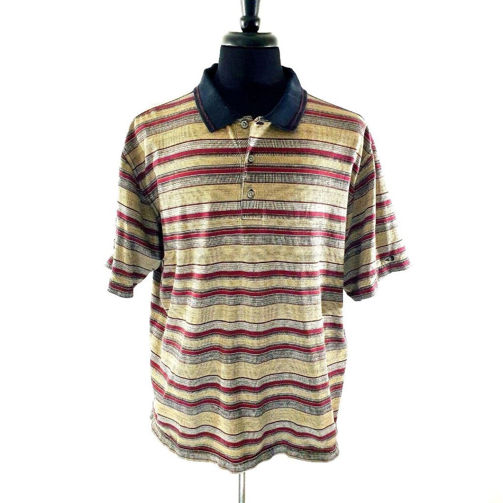 Grand Slam Mens XL Golf Polo Short Sleeve Shirt Sport Casual Mercerized Cotton